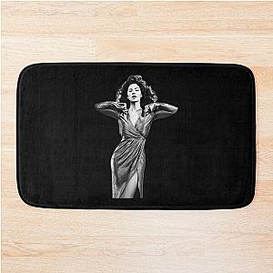 Great Model Marina Diamandis Dress Bath Mat