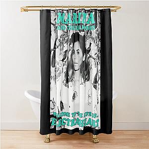 Marina Vintage - Marina Music Tour Shower Curtain