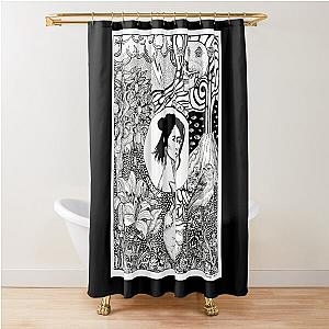 Marina Vintage - Marina Music Tour Shower Curtain