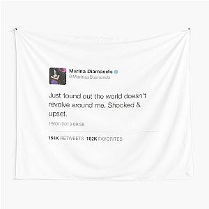 Marina and the Diamonds Tweet Tapestry Tapestry