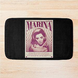 Marina Vintage - Marina Music Tour Bath Mat