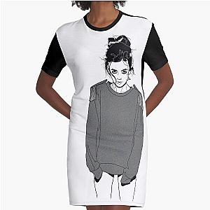 Marina and The Diamonds - Marina Lambrini Diamandis Graphic T-Shirt Dress