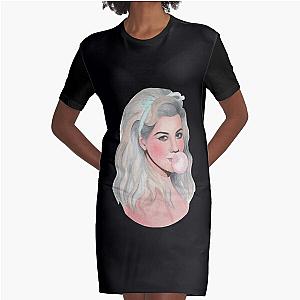 More Then Awesome Marina Diamandis Electra Heart Watercolor Graphic T-Shirt Dress