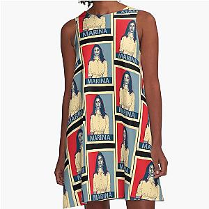 Marina Vintage - Marina Music Tour A-Line Dress