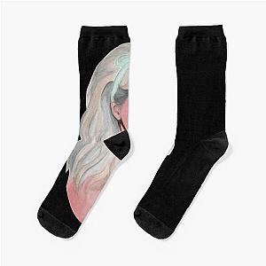 More Then Awesome Marina Diamandis Electra Heart Watercolor Socks