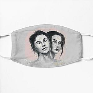 MARINA Love and Fear inspired art work Flat Mask