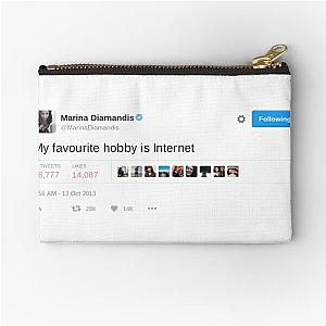 Marina Diamandis Being Relatable Zipper Pouch