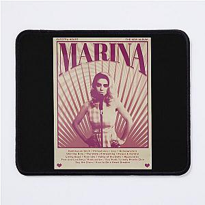 Marina Vintage - Marina Music Tour Mouse Pad