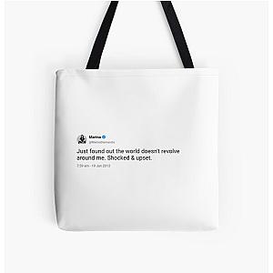 marina tweet All Over Print Tote Bag