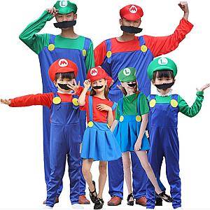 Super Mario Luigi Halloween Cosplay