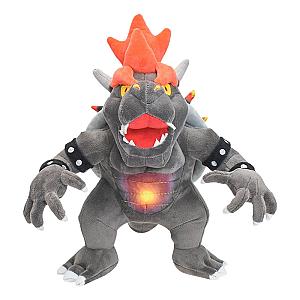 29 cm New Super Mario Fury Kuba Fire Dragon Plush Toy