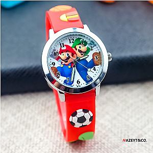 Super Mario Bros Children's Silicone 3D Watch