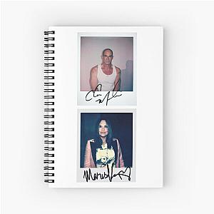 Mariska Hargitay and Chris Meloni Spiral Notebook