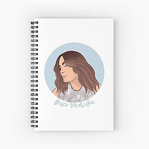 Disco Mariska Hargitay Spiral Notebook