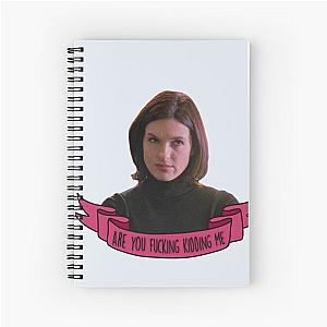 Mariska hargitay  Spiral Notebook