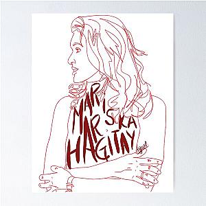 Mariska Hargitay (one color collection) Poster