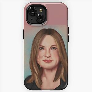 Mariska hargitay portrait iPhone Tough Case