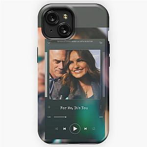 Mariska hargitay and Chris meloni  iPhone Tough Case