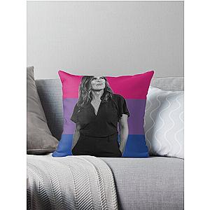 bisexul mariska hargitay Throw Pillow