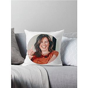 MARISKA HARGITAY  THUMBS UP Throw Pillow