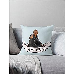 Mariska approves  Throw Pillow