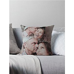 Chris and Mariska....even the effortless moments...  Throw Pillow