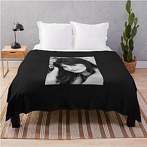 Mariska Hargitay Classic T-Shirt Throw Blanket