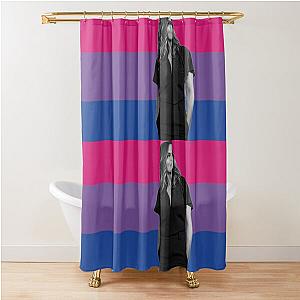 bisexul mariska hargitay Shower Curtain