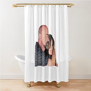 Mariska Hargitay and Chris Meloni  Shower Curtain