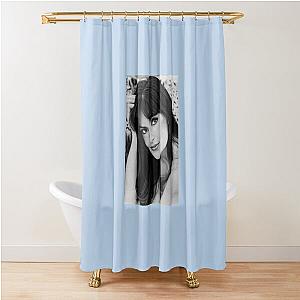 Mariska Hargitay Classic T-Shirt Shower Curtain