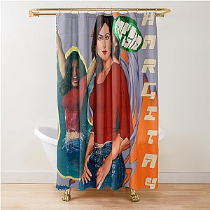 Mariska Hargitay y2k design Shower Curtain