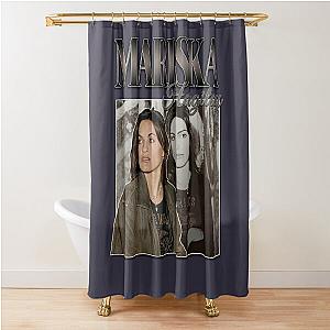 Lover Gift Mariska Hargitay 90s Inspired Vintage Homage  Shower Curtain