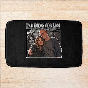 Mariska Hargitay and Chris Meloni  Bath Mat