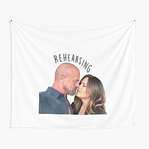 Mariska hargitay and Chris meloni Tapestry