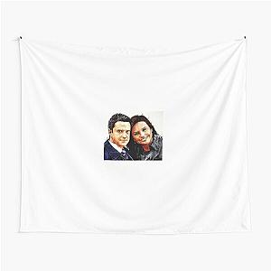 Raúl Esparza & Mariska Hargitay Tapestry