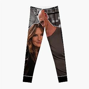 Mariska Hargitay and Chris Meloni  Leggings