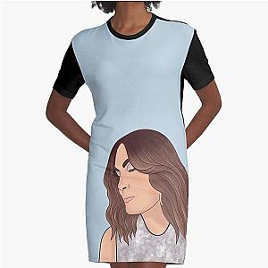 Disco Marsha (Mariska Hargitay) Graphic T-Shirt Dress