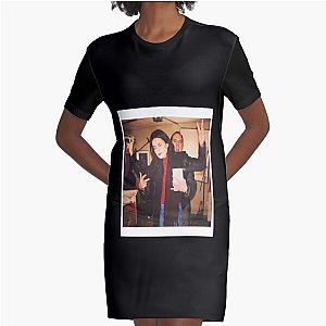 Mariska Hargitay Chris Meloni Graphic T-Shirt Dress