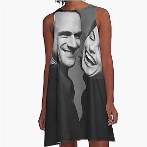 Mariska Chris Mariska Hargitay And Chris Meloni A-Line Dress