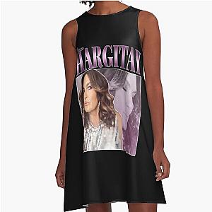 Disco Mariska Hargitay 90s Inspired Vintage Homage Classic A-Line Dress