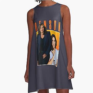 Gifts Idea OLIVIA BENSON  MARISKA HARGITAY LAWandORDER SVU Premium  A-Line Dress