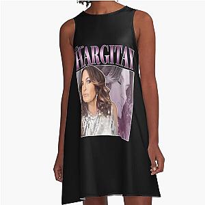 Disco Mariska Hargitay 90s Inspired Vintage Homage A-Line Dress