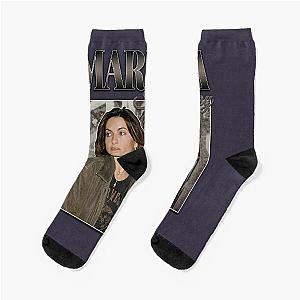 Lover Gift Mariska Hargitay 90s Inspired Vintage Homage  Socks