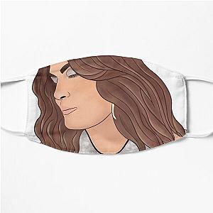 Disco Marsha (Mariska Hargitay) - white outline Flat Mask