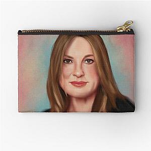 Mariska hargitay portrait Zipper Pouch