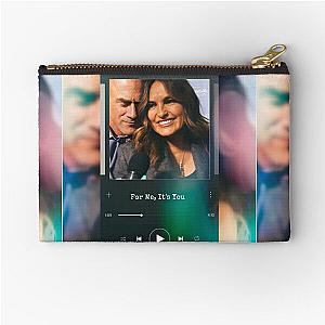 Mariska hargitay and Chris meloni  Zipper Pouch