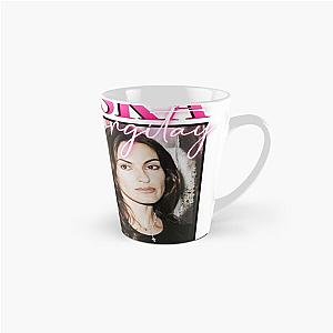 Mariska Hargitay Olivia Benson Law and Order SVU Retro Merch Shirt Sticker Tall Mug