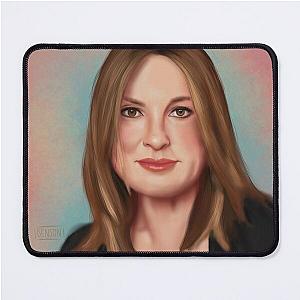 Mariska hargitay portrait Mouse Pad