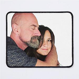 Mariska Hargitay and Chris Meloni  Mouse Pad