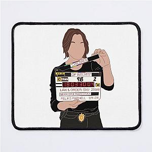 Mariska Hargitay behind the scenes Directing Mouse Pad